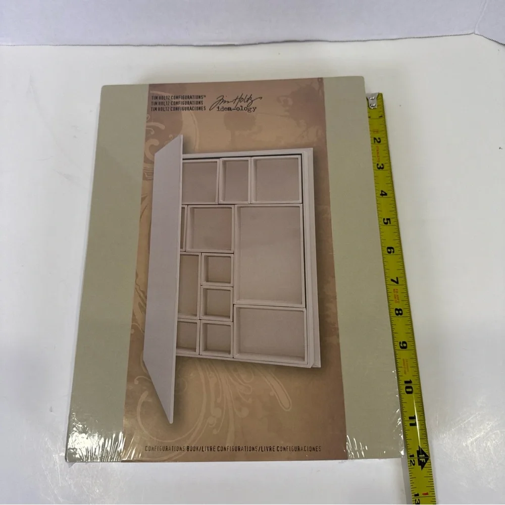 Tim Holtz Idea-ology *CONFIGURATIONS* Mixed Media Box* TH93078 Retired SEALED